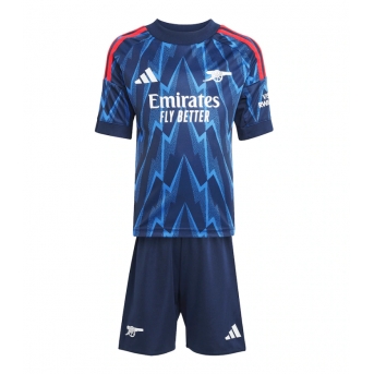 Arsenal Maglia Gara Trasferta Repliche 2025-26 Bambino Maniche Corte